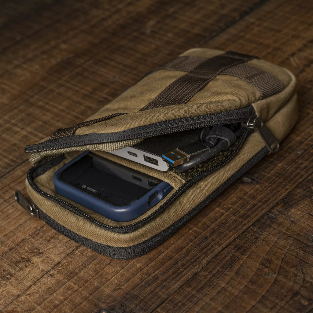 Armor 12 | Double Zipper Accessory Pouch